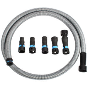94698 - 32mm (1.25") x 3m (10ft) Home Shop Vacuum Hose 58mm (2.25") with Power Tool Adaptors (19-58mm)