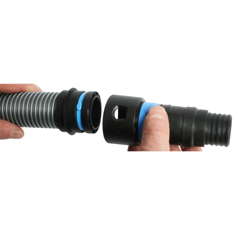 Standard Quick Click Threaded Hose Fitting with Clip Ring Central