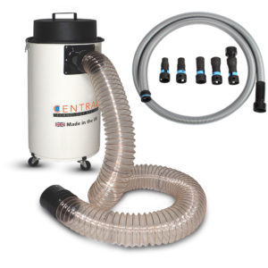 50l workshop dust extractor with power tool hose