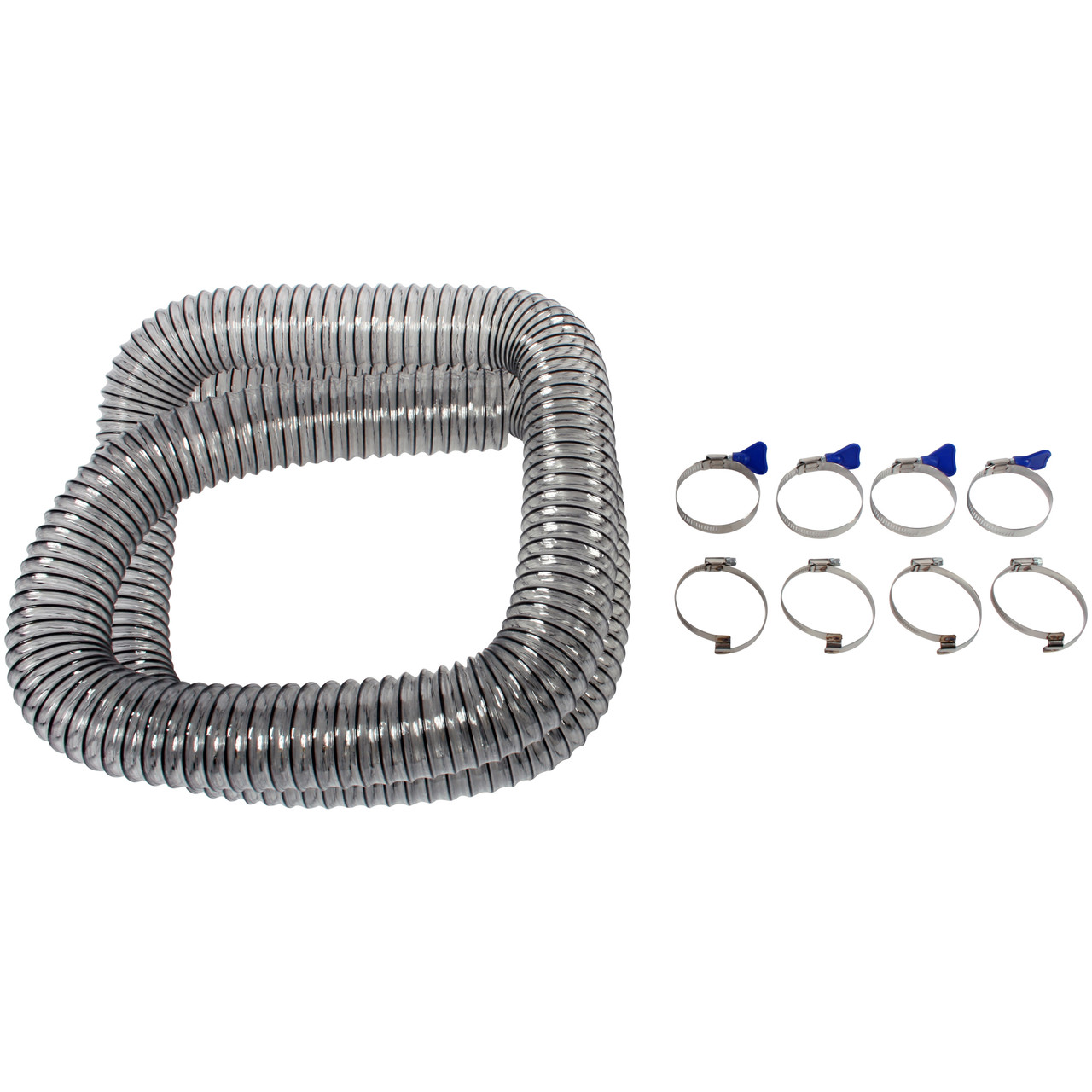 63mm Wire Support Hose with Bridge and Key Clamps