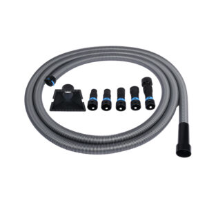 Quick Click Shop Vacuum Hose with Power Tool Adaptors and Dust Shroud