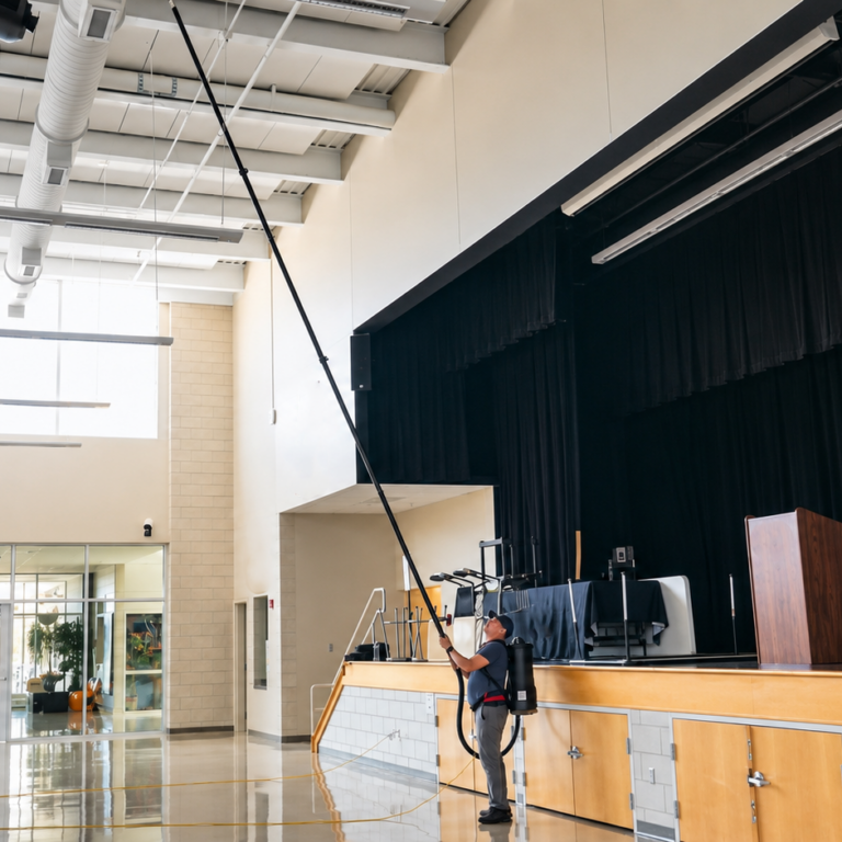 High Level Cleaning Vacuums